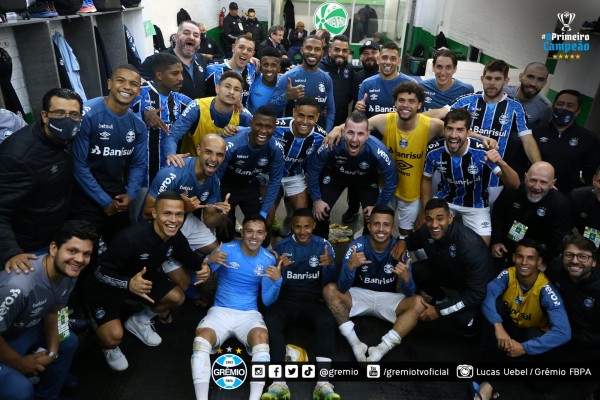 Grêmio garantiu classificação ontem 