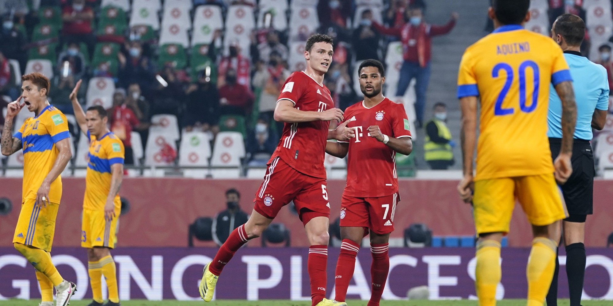 Bayern marcou seu gol no 2º tempo Bayern marcou seu gol no 2º tempo
