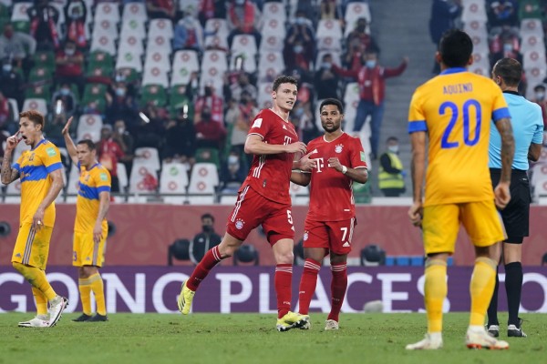 Bayern marcou seu gol no 2º tempo