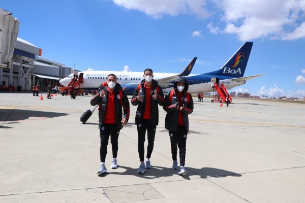 Inter viajou para Bolívia 