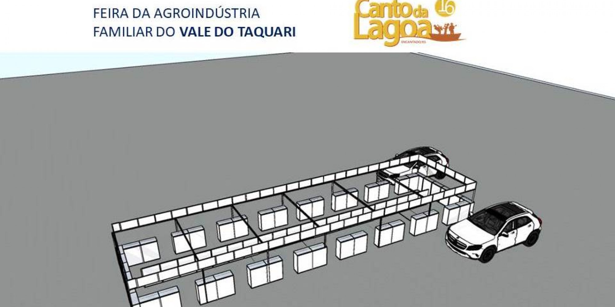 Simulação do drive thru da Feira da Agroindústria Familiar no Canto da Lagoa Simulação do drive thru da Feira da Agroindústria Familiar no Canto da Lagoa