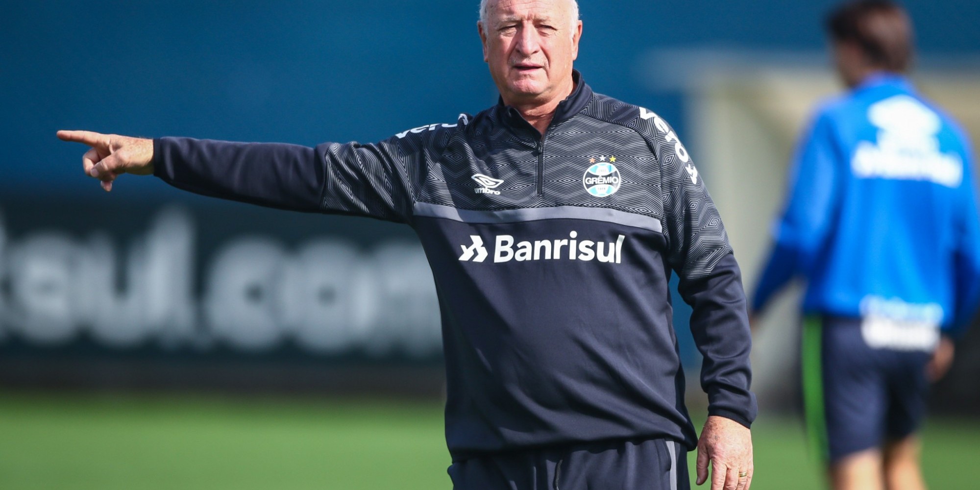 Felipão fará seu terceiro jogo no comando do Tricolor