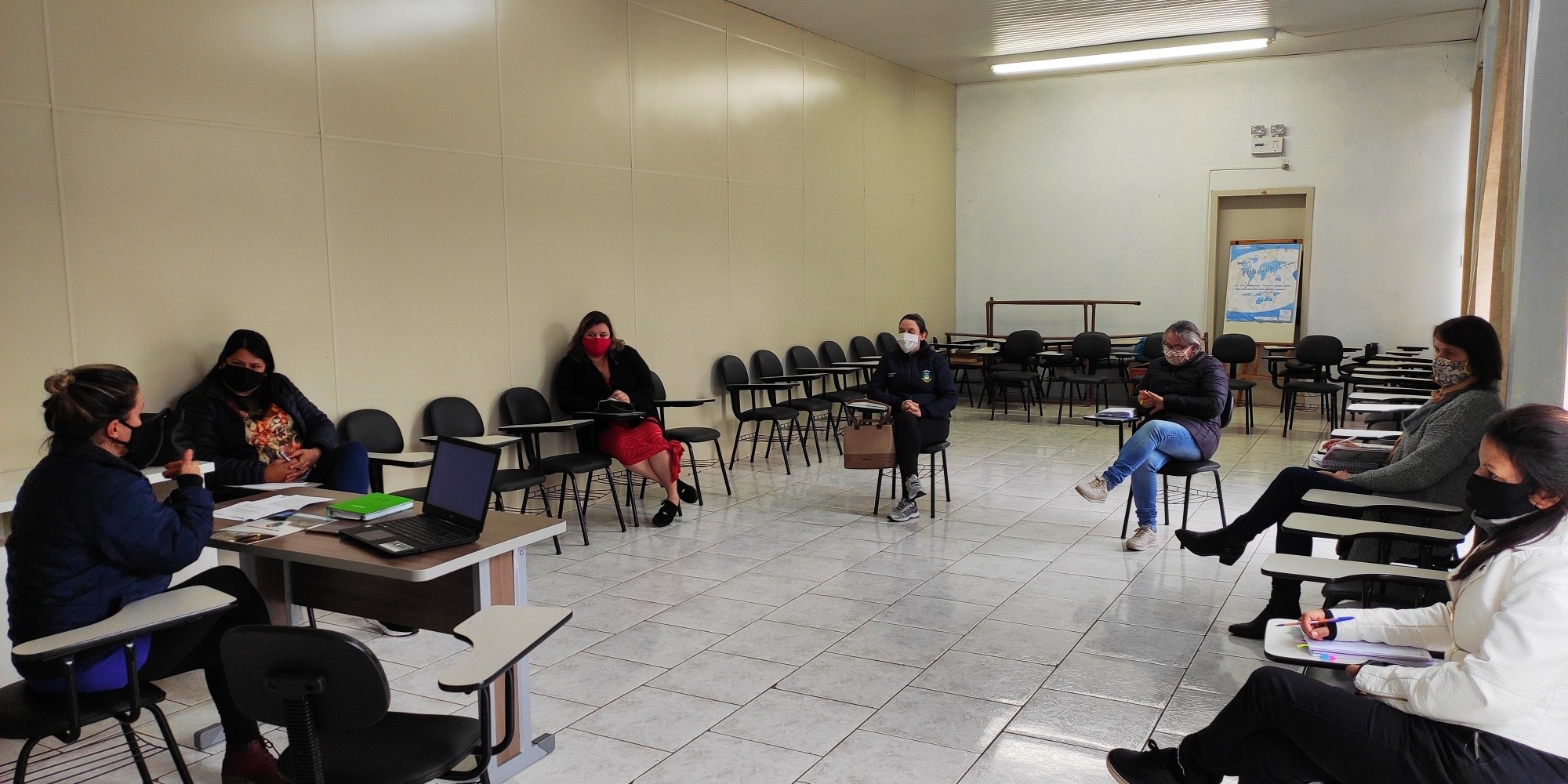 Reunião foi realizada no Auditório Adelaide Boniatti, na prefeitura Reunião foi realizada no Auditório Adelaide Boniatti, na prefeitura