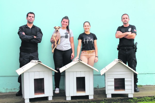 Mais de 250 casinha já foram construídas 