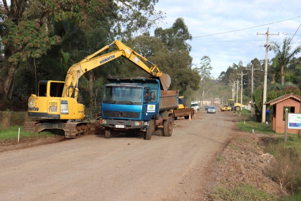 Obra terá nesta primeira etapa a execução de 1,2 quilômetros de extensão.