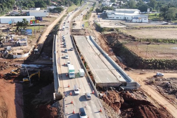 Acesso emergencial na Ponte do Taquari foi liberado para todos os veículos