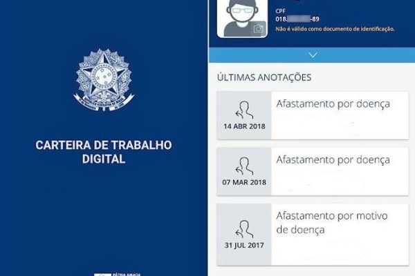 Empregados deverão ter Carteira Digital para serem admitidos