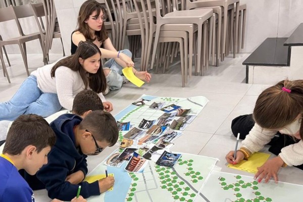Crianças participam da construção do novo Plano Diretor de Muçum