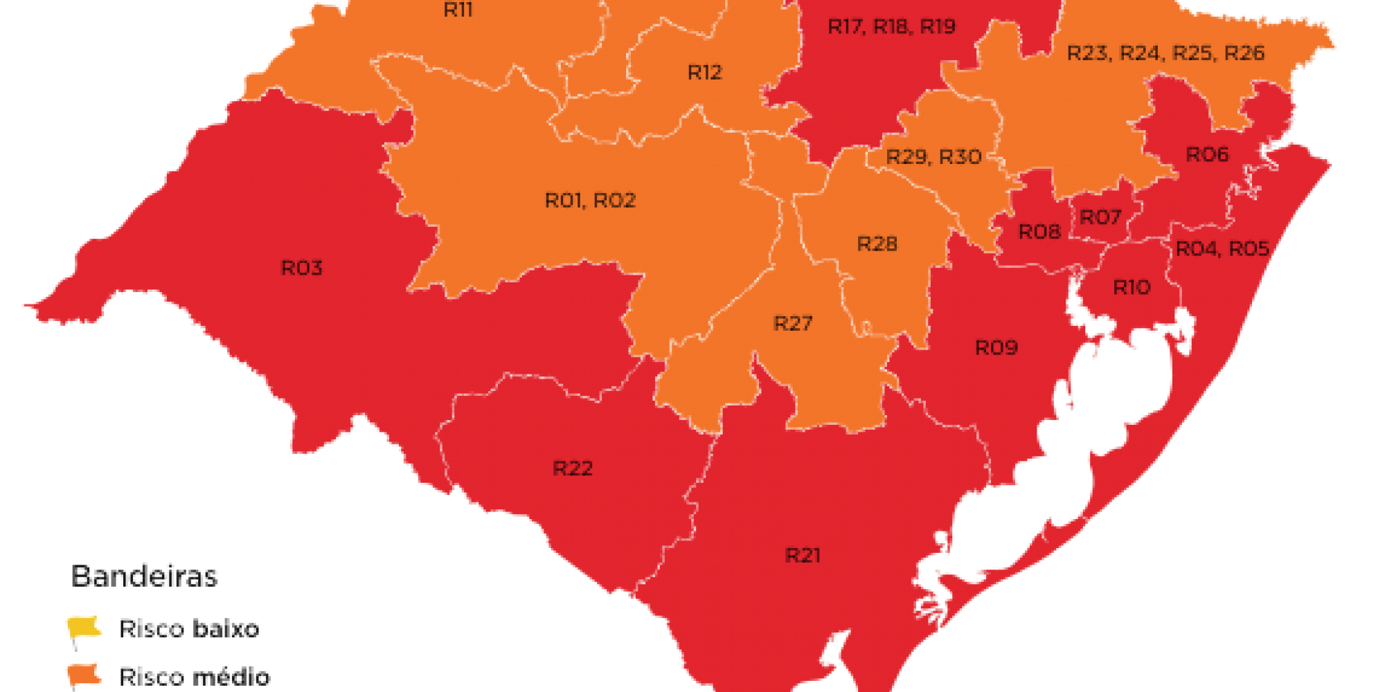 Mapa preliminar foi divulgado na sexta-feira Mapa preliminar foi divulgado na sexta-feira