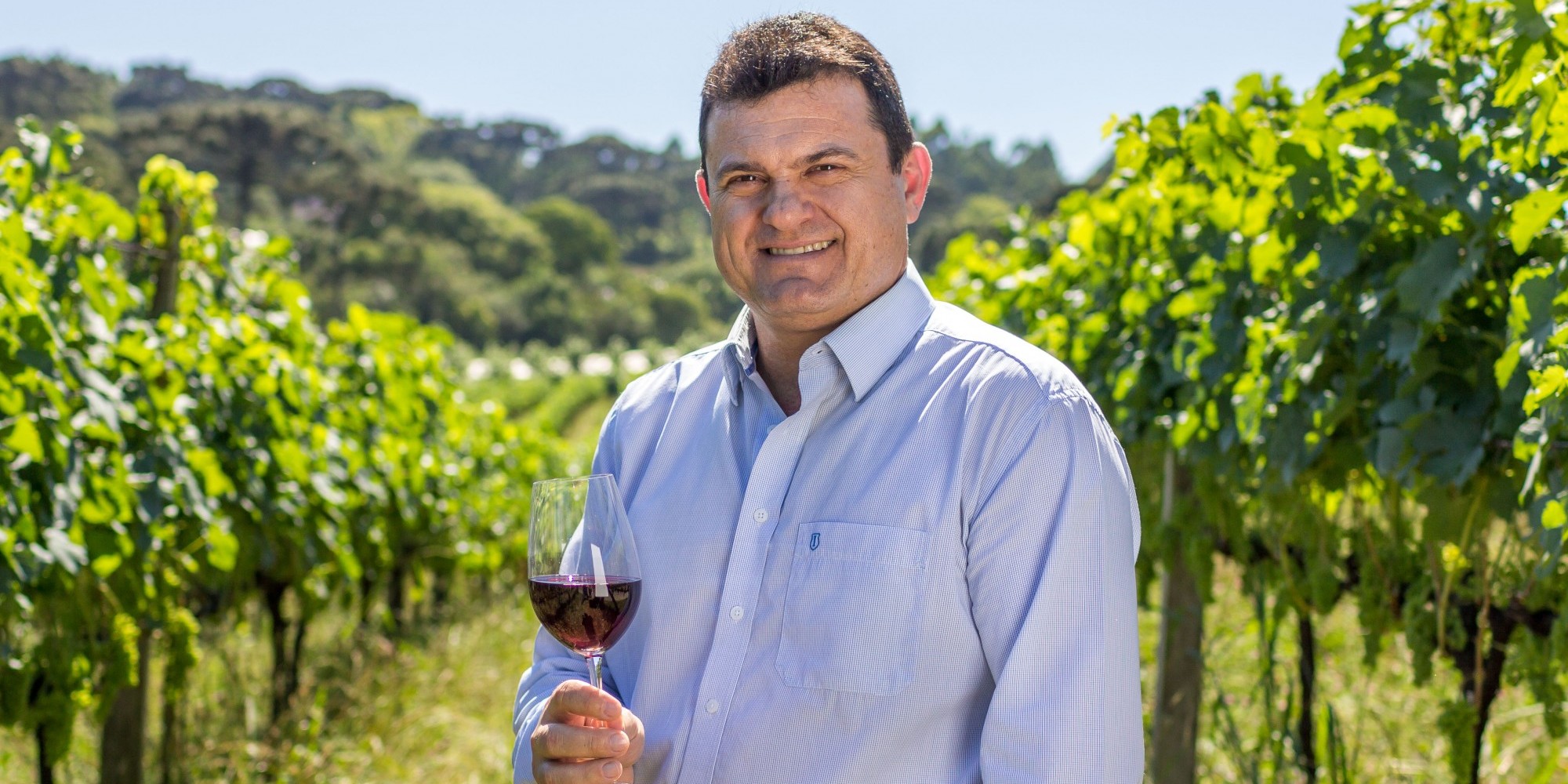 Oscar Ló, presidente da Cooperativa Vinícola Garibaldi