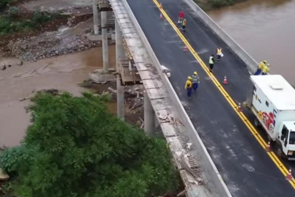 Ponte da ERS-130 será inaugurada nesta quinta com a presença de Eduardo Leite