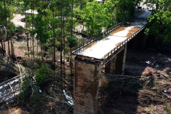 Governo assinou ordem de início das obras da nova ponte Santa Bárbara