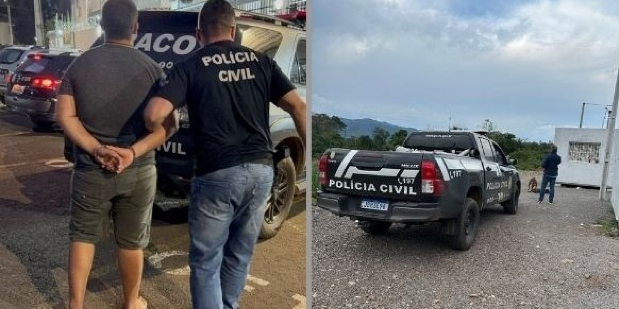 Polícia Civil cumpre dois mandados de prisão temporária em Encantado