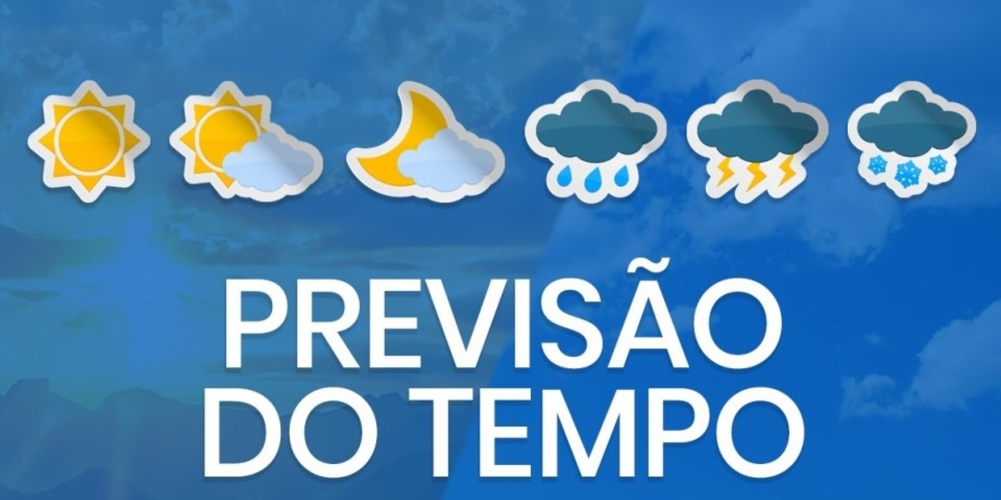 PREVISÃO DO TEMPO