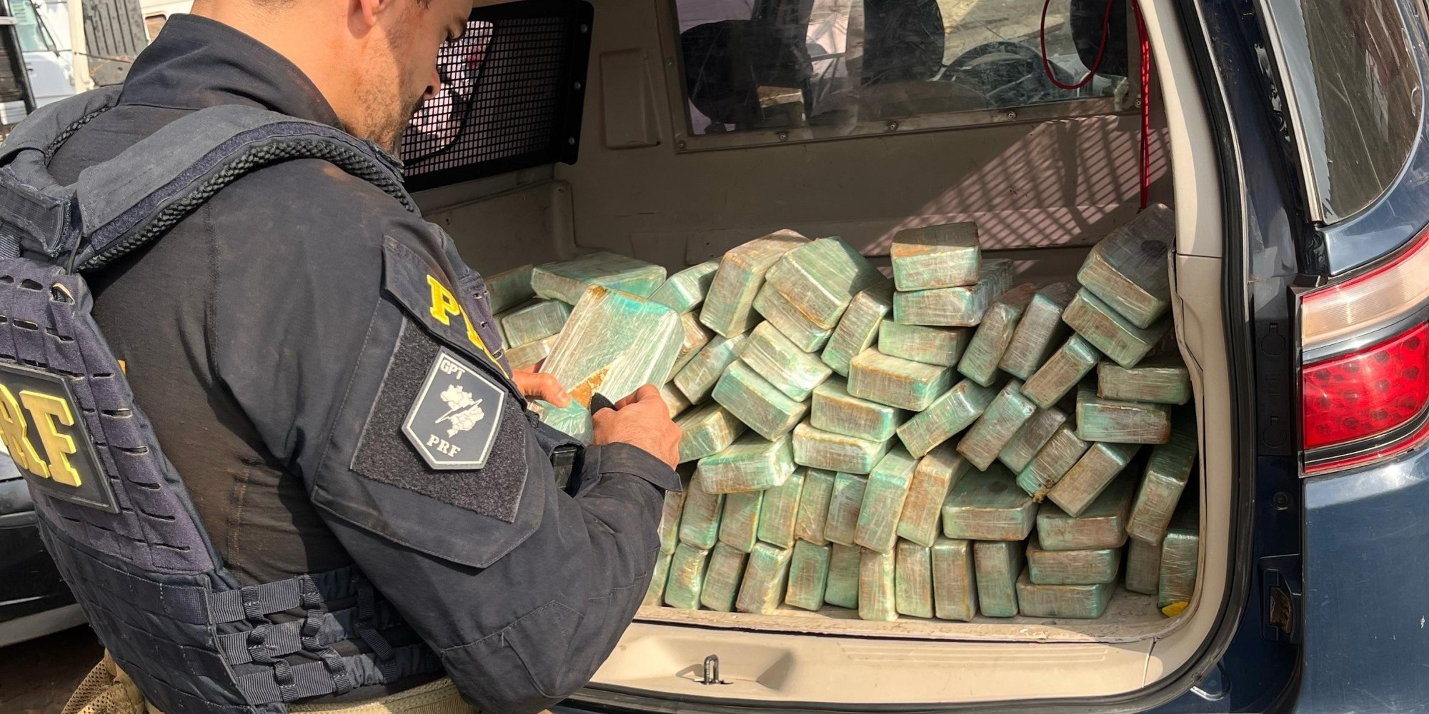 PRF prende quatro paraguaios e um argentino com drogas na BR-285