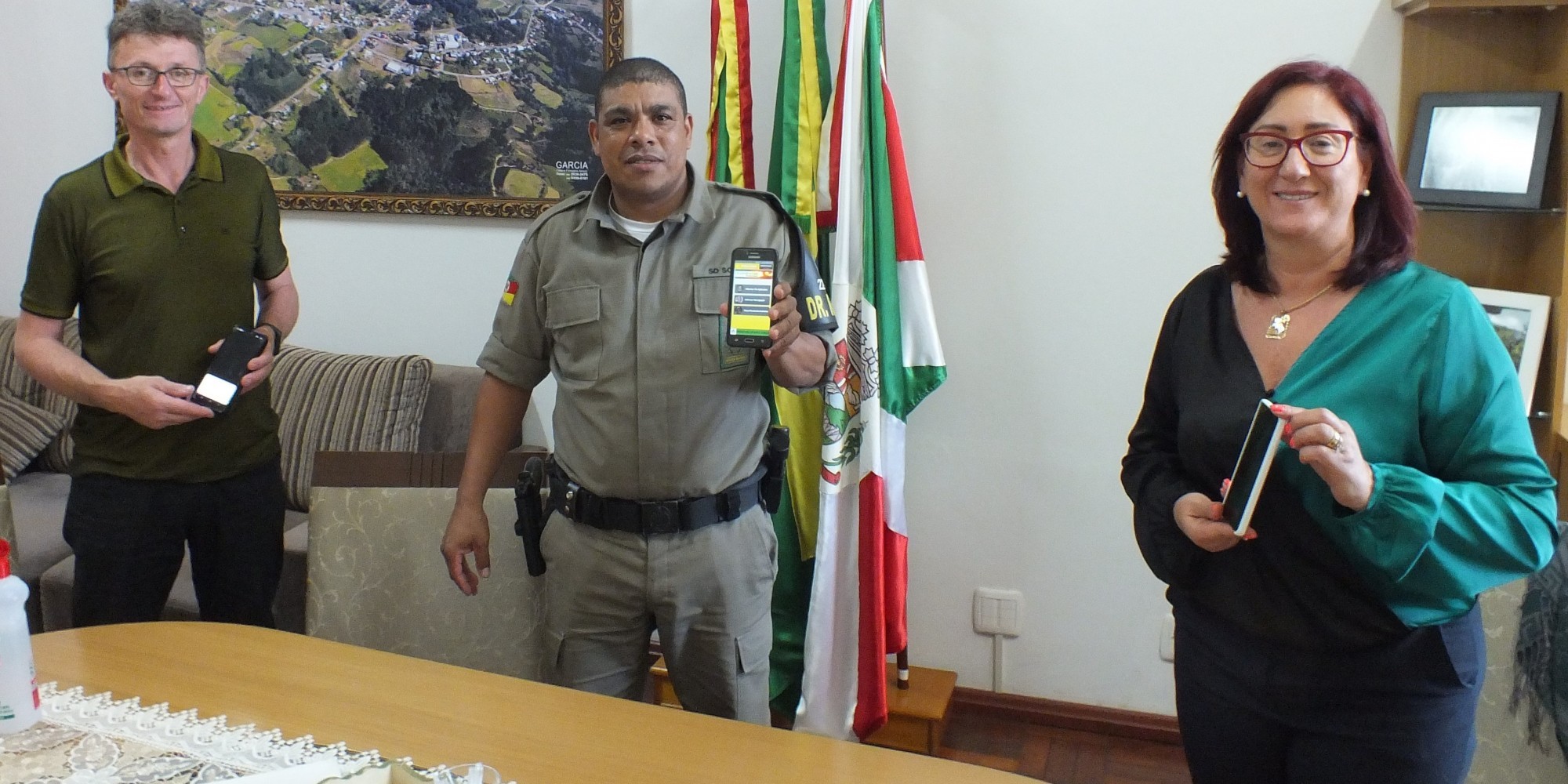 Aplicativo é gratuito e tem o objetivo de dar agilidade e de auxiliar a BM no atendimento das ocorrências Aplicativo é gratuito e tem o objetivo de dar agilidade e de auxiliar a BM no atendimento das ocorrências