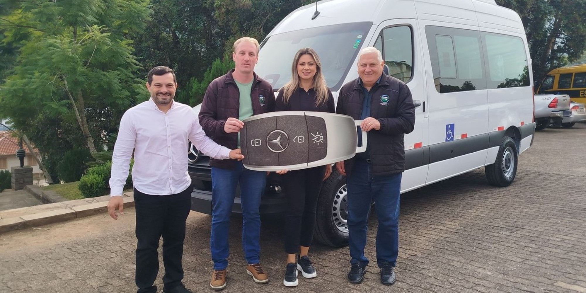 Nova Sprinter com acessibilidade é adquirida por Relvado