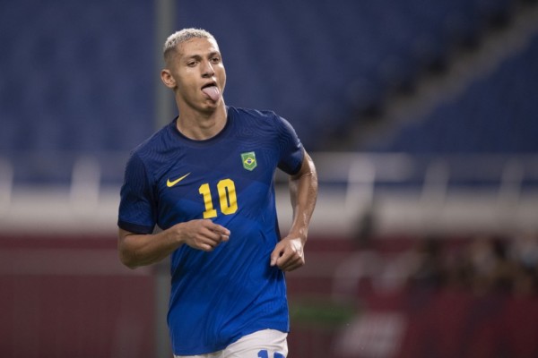 Richarlison é o artilheiro na competição, com cinco gols