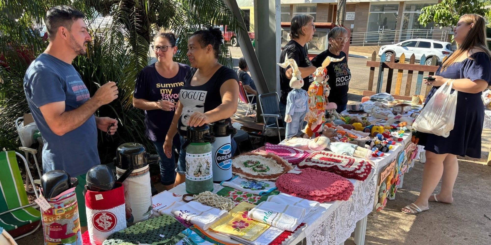 Feira do Produtor de Roca Sales retorna após um ano e meio