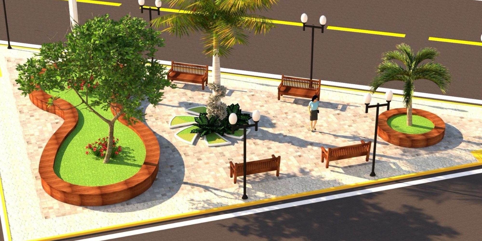 Parceria entre Sicredi e município garantirá revitalização de praça em Roca Sales