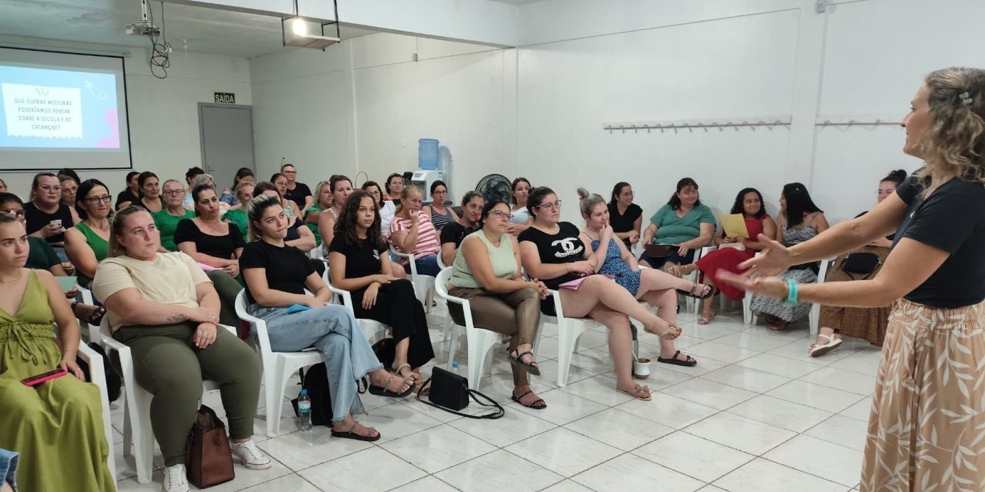 Encontro de Formação busca ampliar conhecimentos de Monitoras e Diretoras das ECEIs