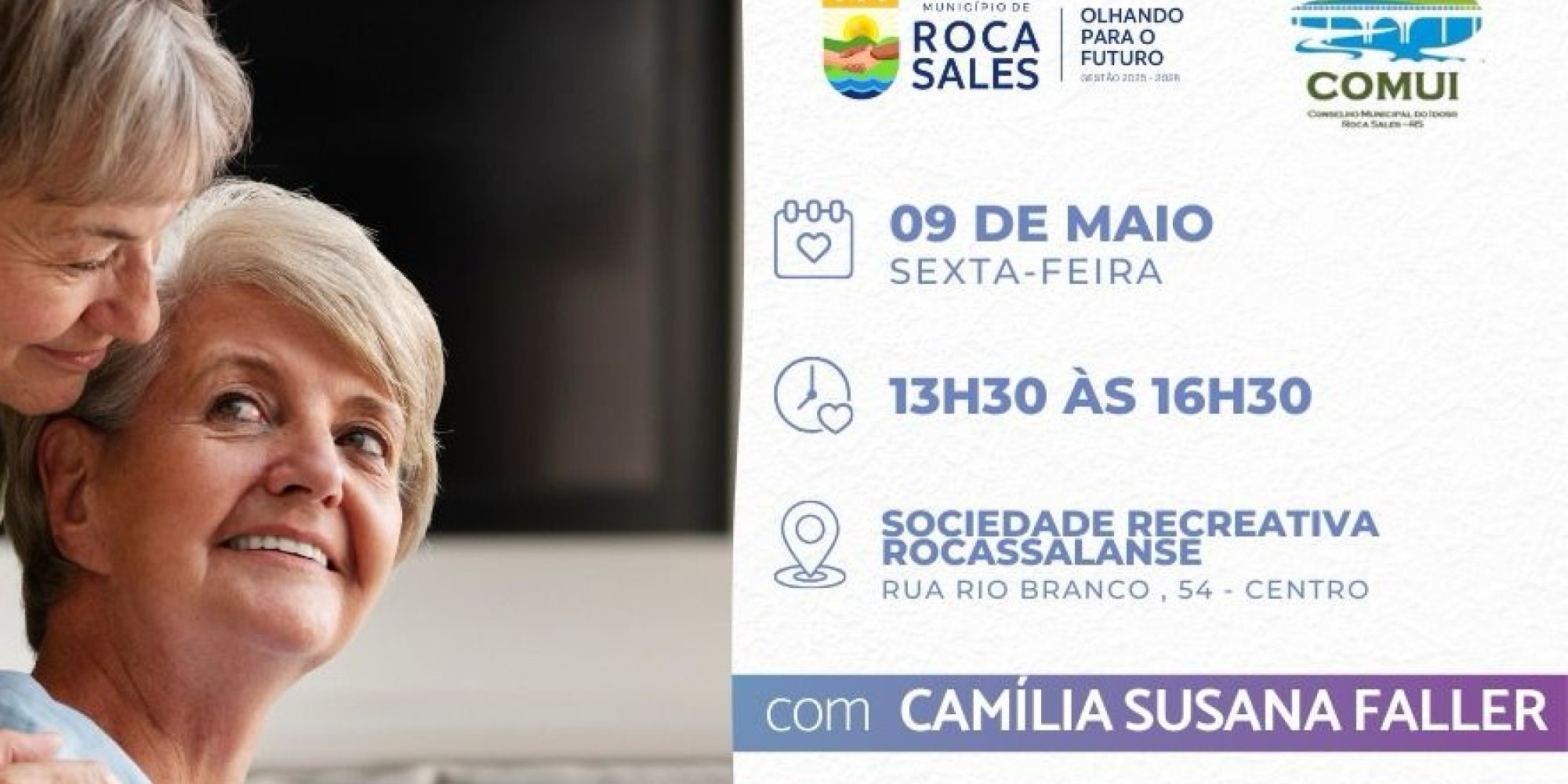 Roca Sales realiza a 2ª Conferência Municipal da Pessoa Idosa