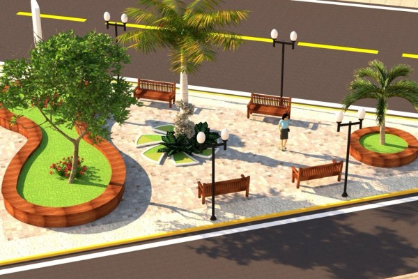 Parceria entre Sicredi e município garantirá revitalização de praça em Roca Sales