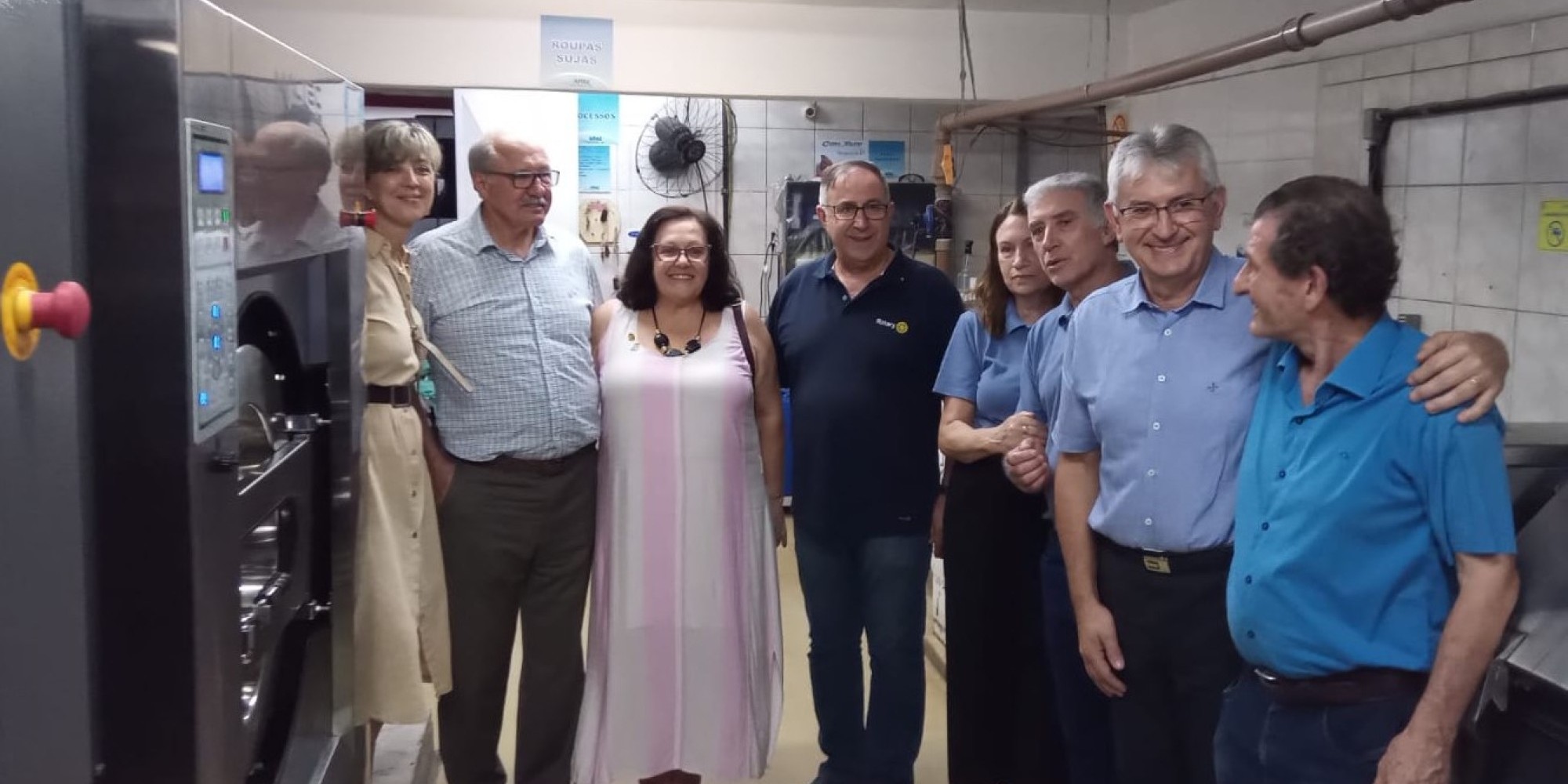 Rotary e Fundação Rotaria fazem a entrega de equipamentos para a APAE Encantado