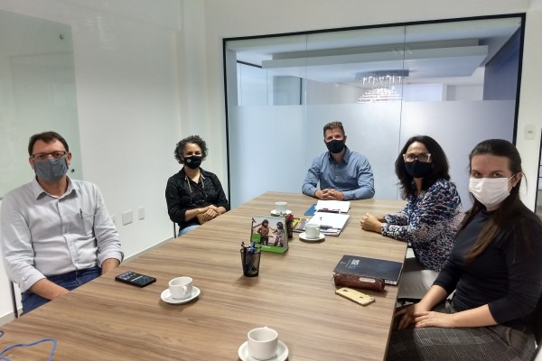 Nesta semana, integrantes do Comitê estiveram reunidos no Centro Empresarial ACI-E