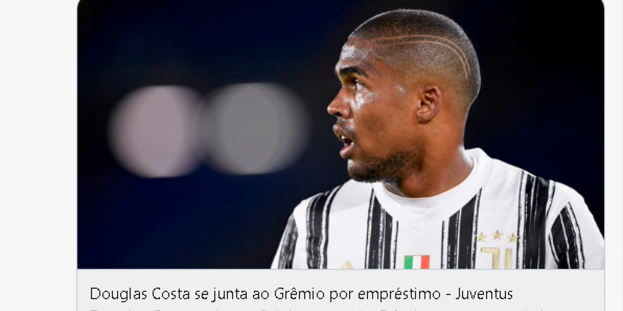 Site oficial do time italiano confirma empréstimo ao Grêmio Site oficial do time italiano confirma empréstimo ao Grêmio