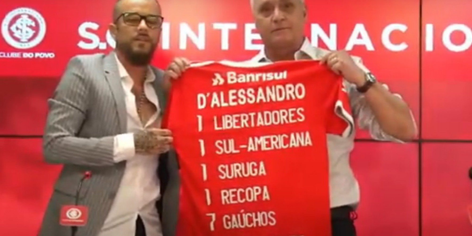 D'alessandro ficou no Inter por 12 anos e meio D'alessandro ficou no Inter por 12 anos e meio