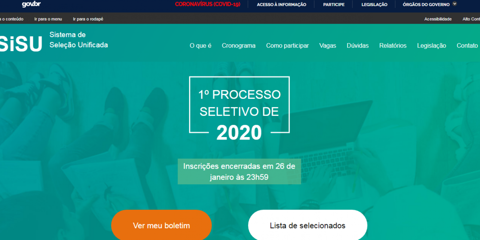 A partir do segundo semestre de 2020 será possível fazer a inscrição para cursos de Educação a Distância (EAD) no Sisu A partir do segundo semestre de 2020 será possível fazer a inscrição para cursos de Educação a Distância (EAD) no Sisu