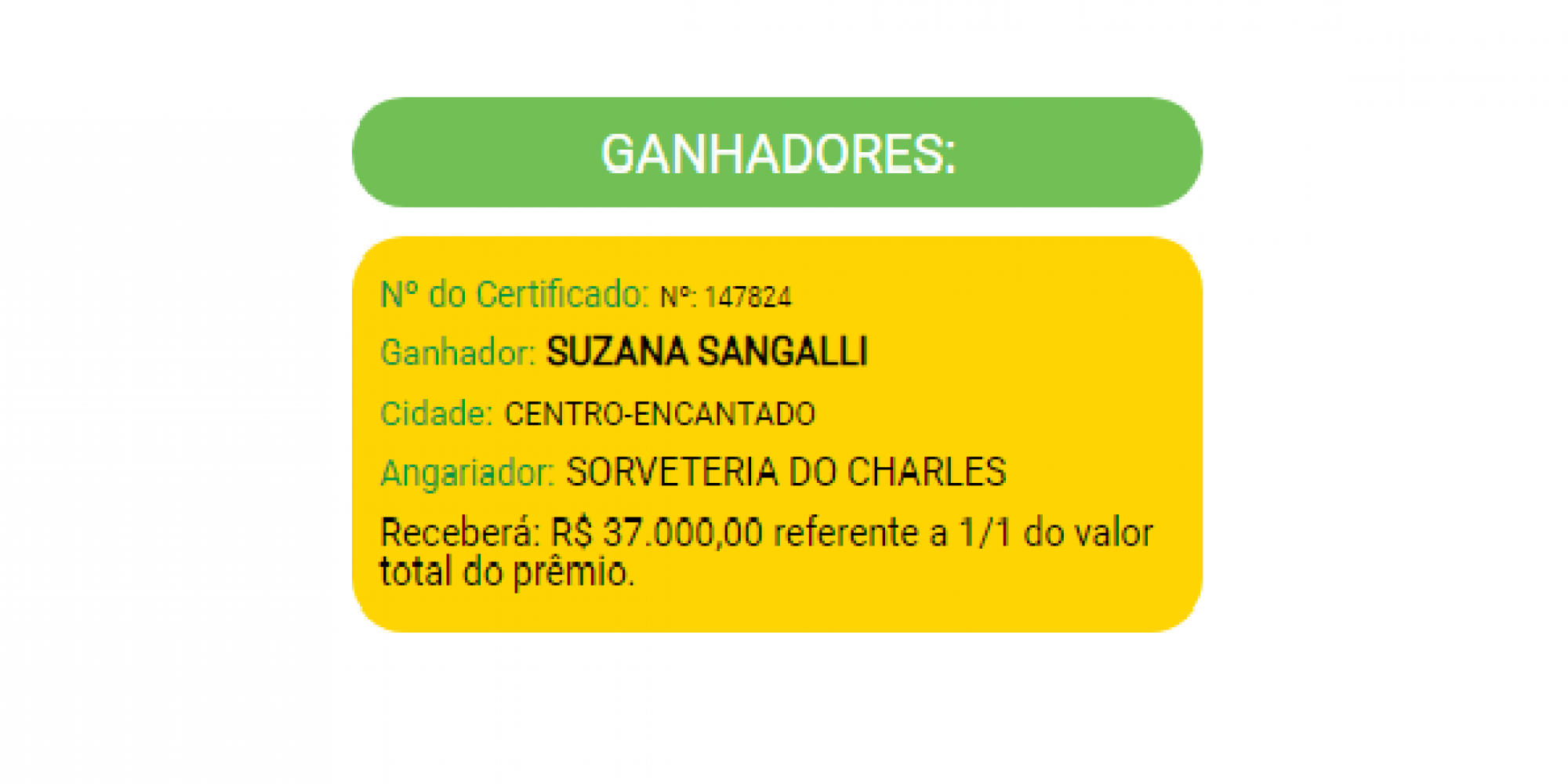 Tri Legal Tchê: aposta de Encantado fatura um dos prêmios principais