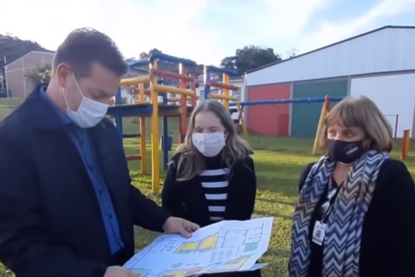 Creche atenderá crianças da comunidade que atualmente se deslocam para o centro