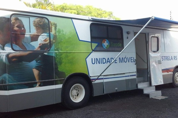 Unidade Móvel de Saúde oportunizará vacinas no interior