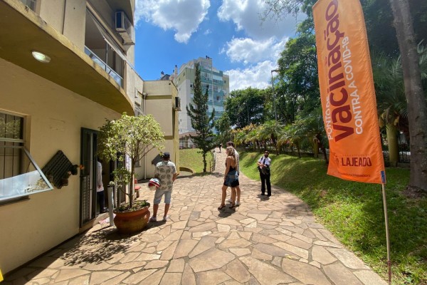 Vacinação ocorre em Lajeado nesta sexta-feira (05) das 8h até 20h 