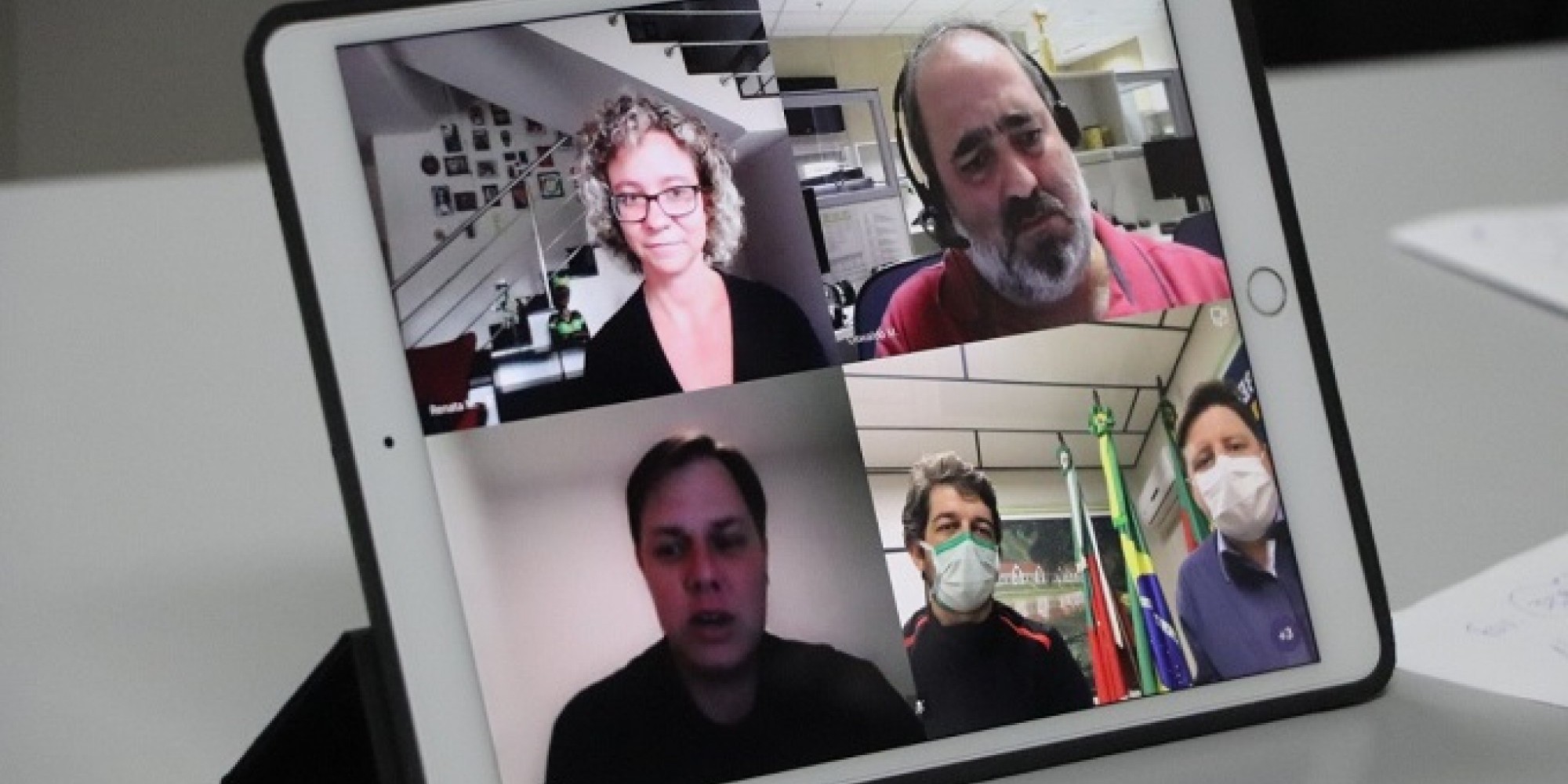 Deputado, prefeito de Teutônia e pai da Lívia conversaram com o gerente de Sangue, Tecidos, Células e Órgãos da Anvisa