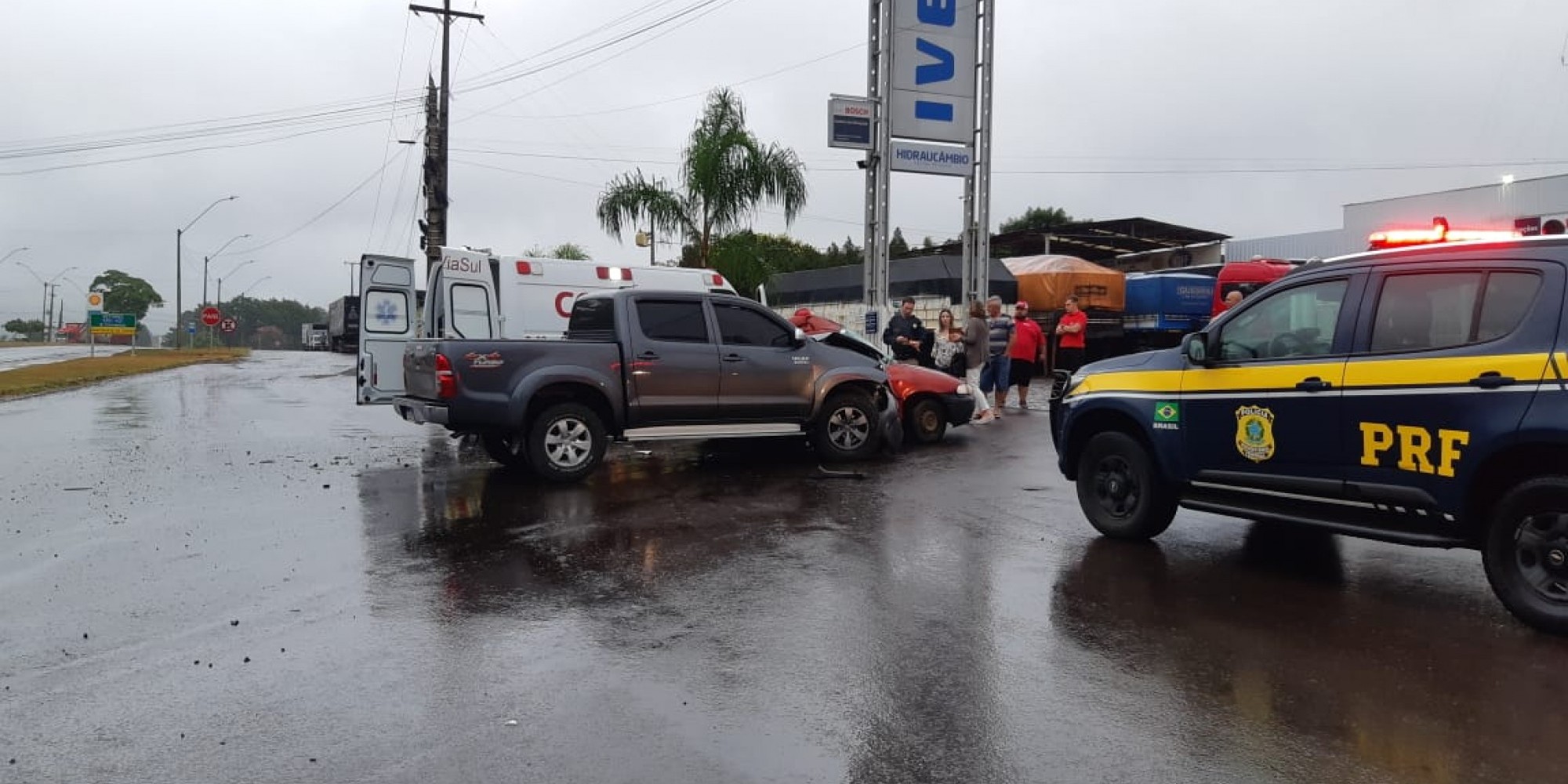 A outra condutora não se feriu A outra condutora não se feriu