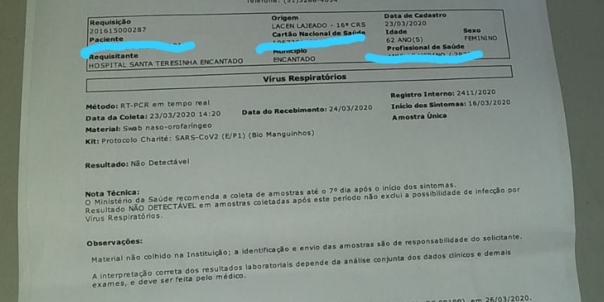 Resultados foram divulgados hoje 