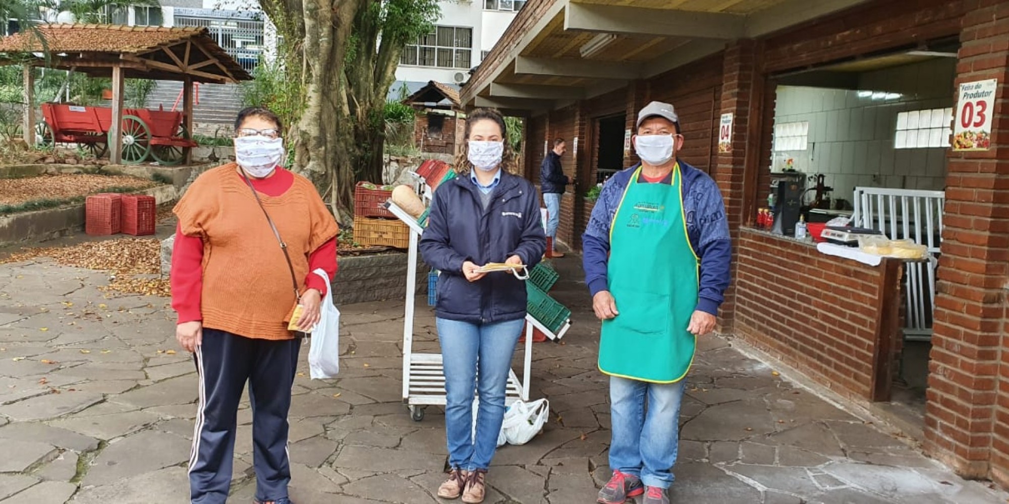Feira retoma atendimento normal com todas as medidas de prevenção Feira retoma atendimento normal com todas as medidas de prevenção