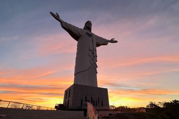 Cristo Protetor de Encantado estará aberto ao público nos próximos dias 