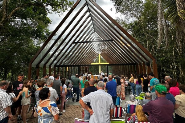 Missa de Natal na Capela Scalabrini 