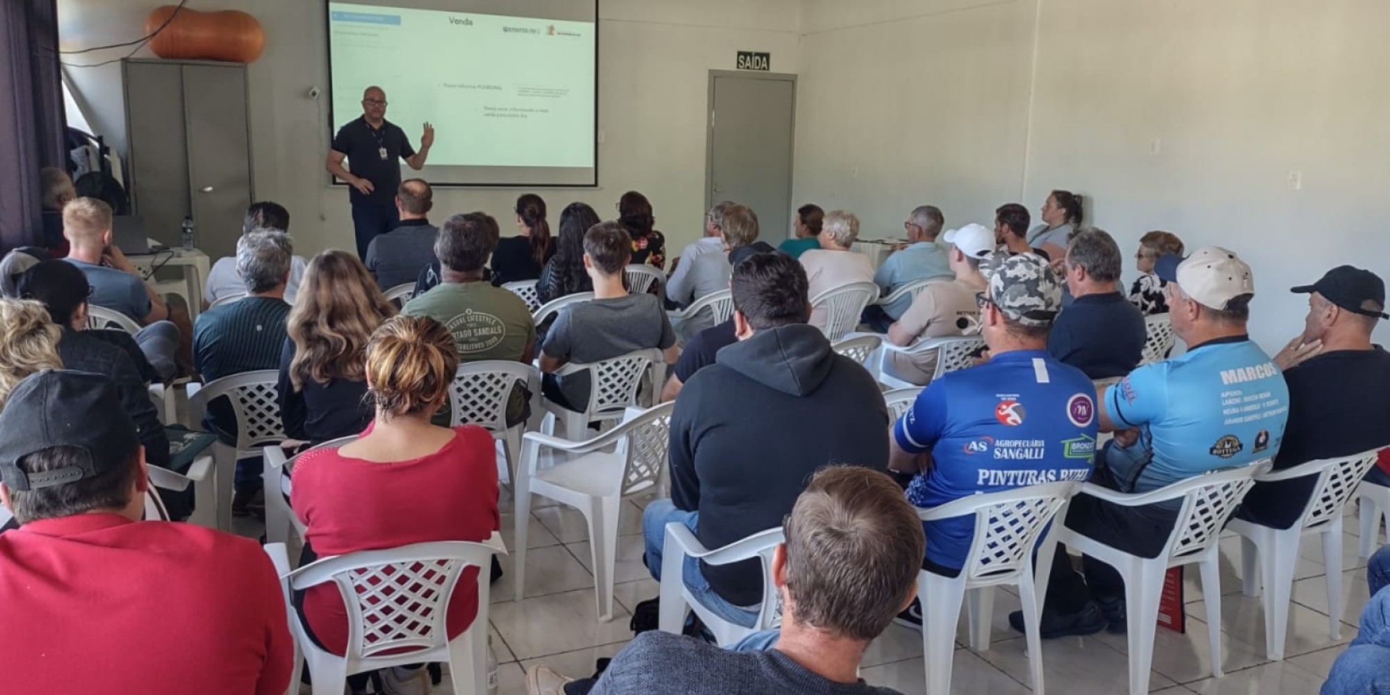 A atividade foi organizada pelo Escritório Municipal da Emater/RS-ASCAR, em parceria com a Secretaria Municipal de Agricultura e o Sindicato dos Trabalhadores Rurais A atividade foi organizada pelo Escritório Municipal da Emater/RS-ASCAR, em parceria com a Secretaria Municipal de Agricultura e o Sindicato dos Trabalhadores Rurais