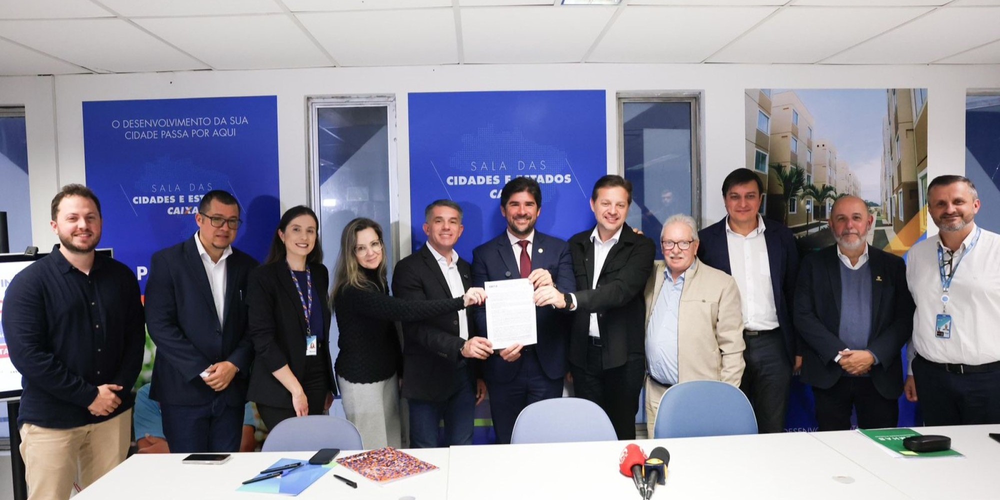 Investimento é de R$ 20 milhões e vai beneficiar famílias atingidas pelas enchentes; Outras 84 habitações já estão em construção na cidade, no bairro Navegantes, também pelo programa Minha Casa, Minha Vida.