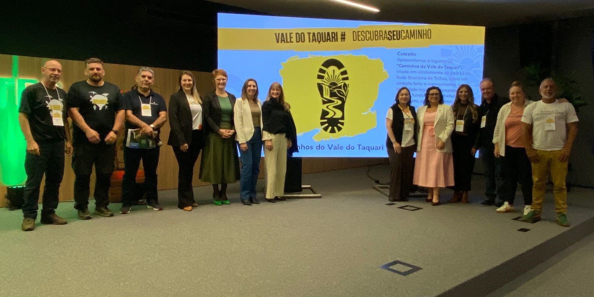 Durante o Seminário Estadual de Turismo de Natureza e Simpósio Gaúcho de Trilhas de Longo Curso, o Vale do Taquari apresentou sua rota oficial em conjunto com a Rede Brasileira de Trilhas Durante o Seminário Estadual de Turismo de Natureza e Simpósio Gaúcho de Trilhas de Longo Curso, o Vale do Taquari apresentou sua rota oficial em conjunto com a Rede Brasileira de Trilhas