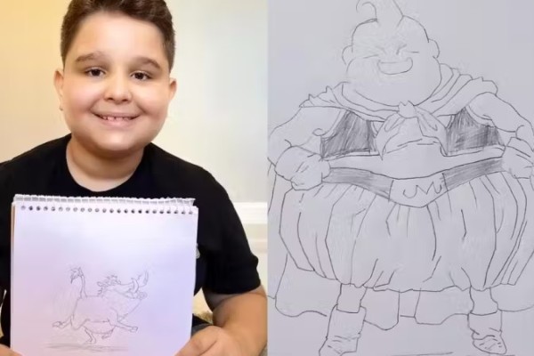 Menino autista desprezado na escola já tem mais de 600 encomendas de desenhos
