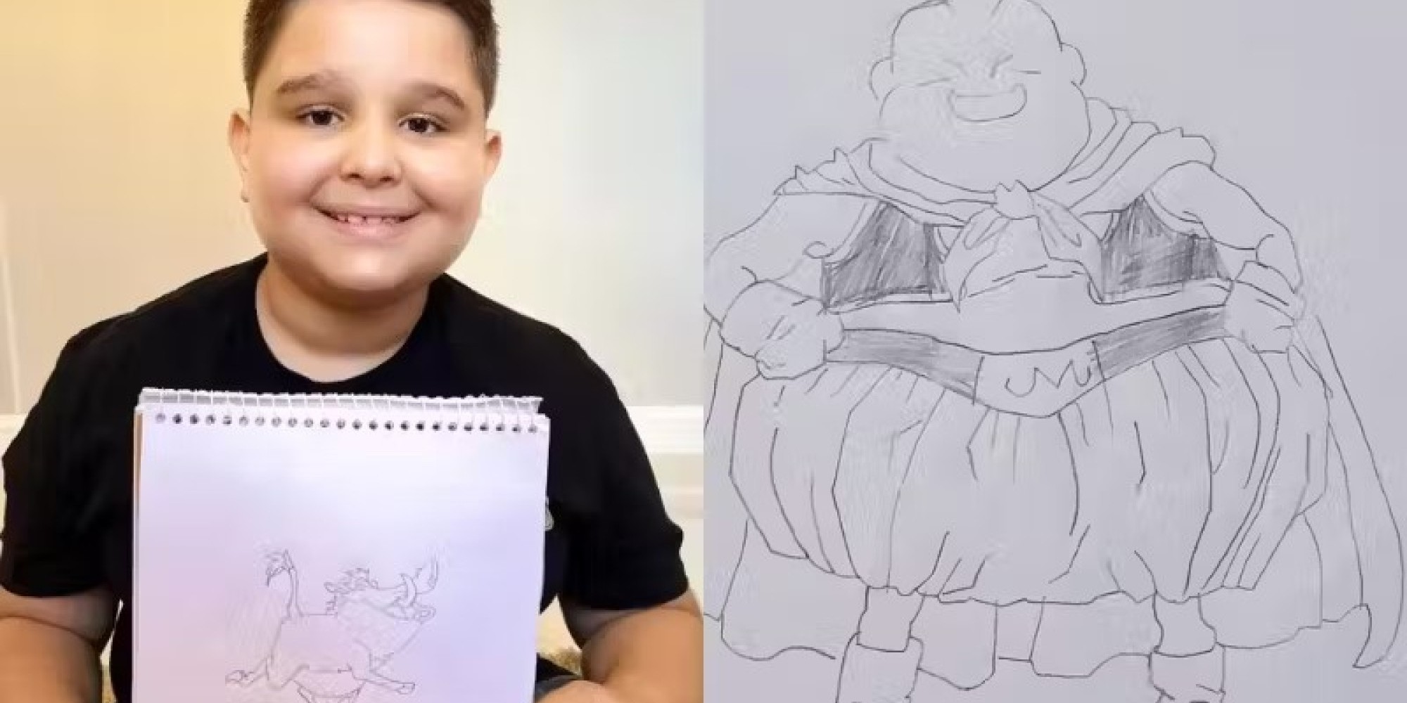 Menino autista desprezado na escola já tem mais de 600 encomendas de desenhos