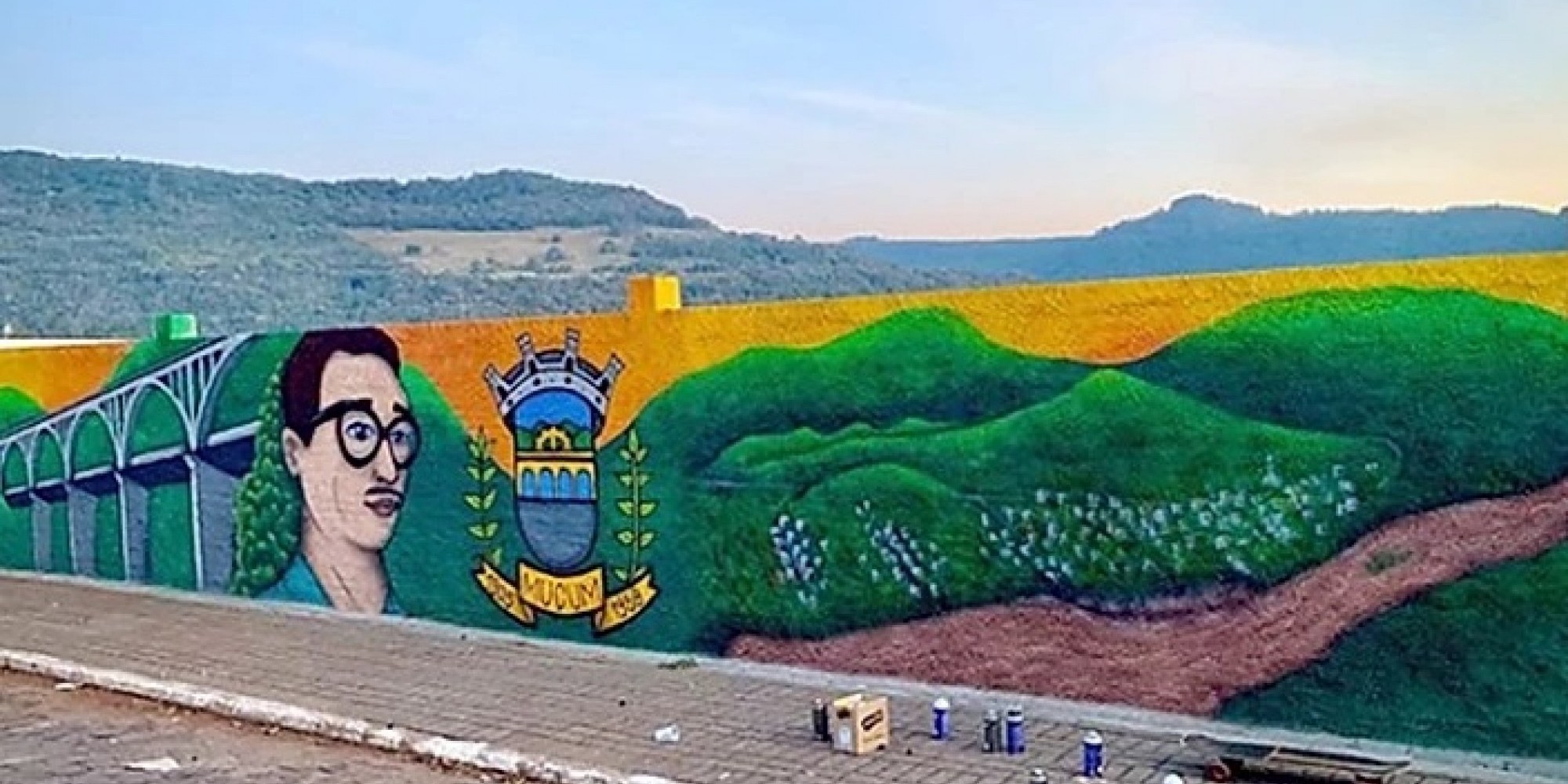 Arte de rua enaltece pontos turísticos e aspectos históricos Arte de rua enaltece pontos turísticos e aspectos históricos