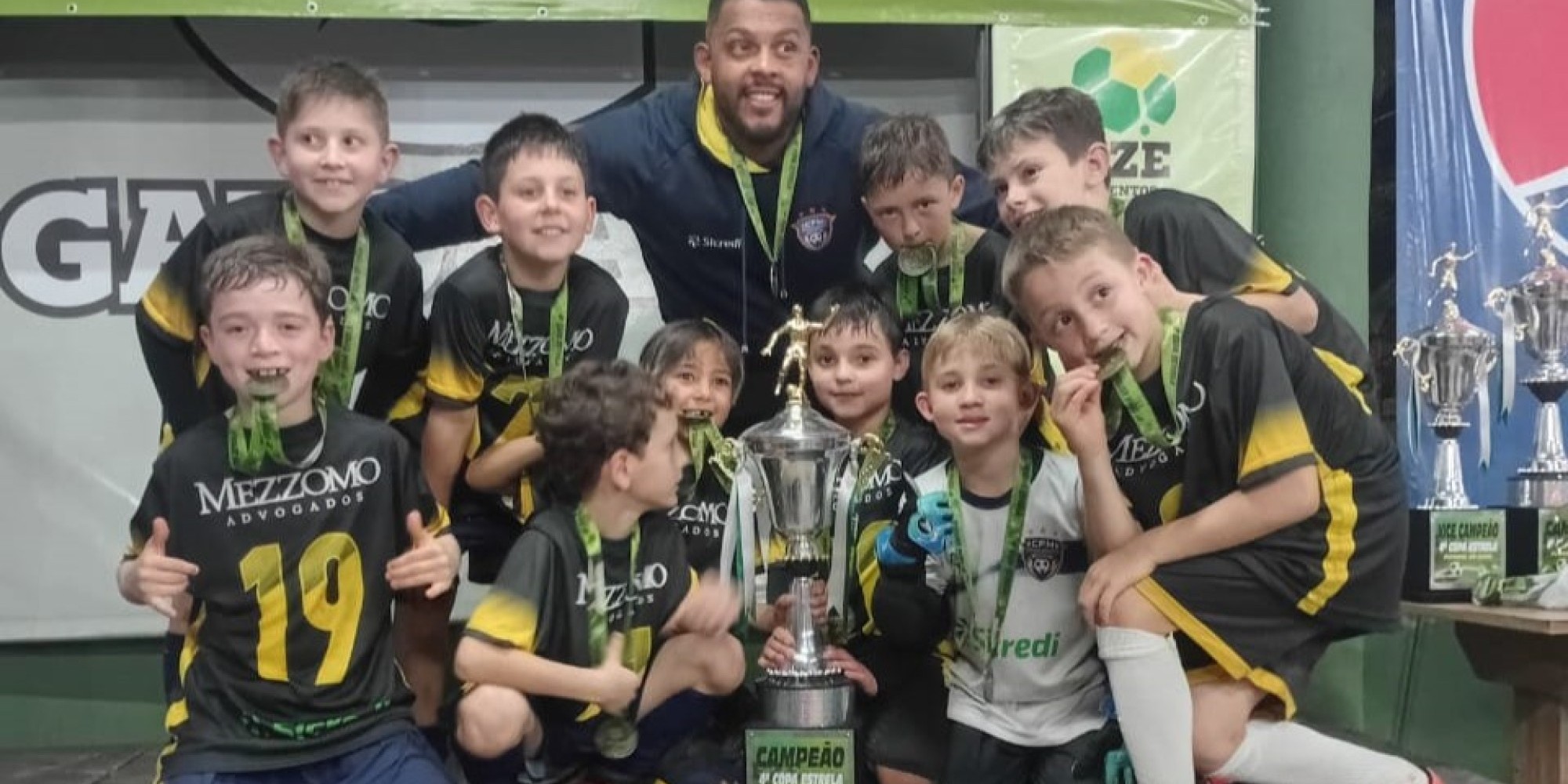 Pela Taça TG de Futsal Sub-12, disputada na sexta-feira (22), o CFM garantiu a liderança do grupo e a classificação à Série Ouro da segunda fase. Já no sábado (23), a equipe Sub-7 conquistou o título da Série Prata da Copa Estrela de Futsal.