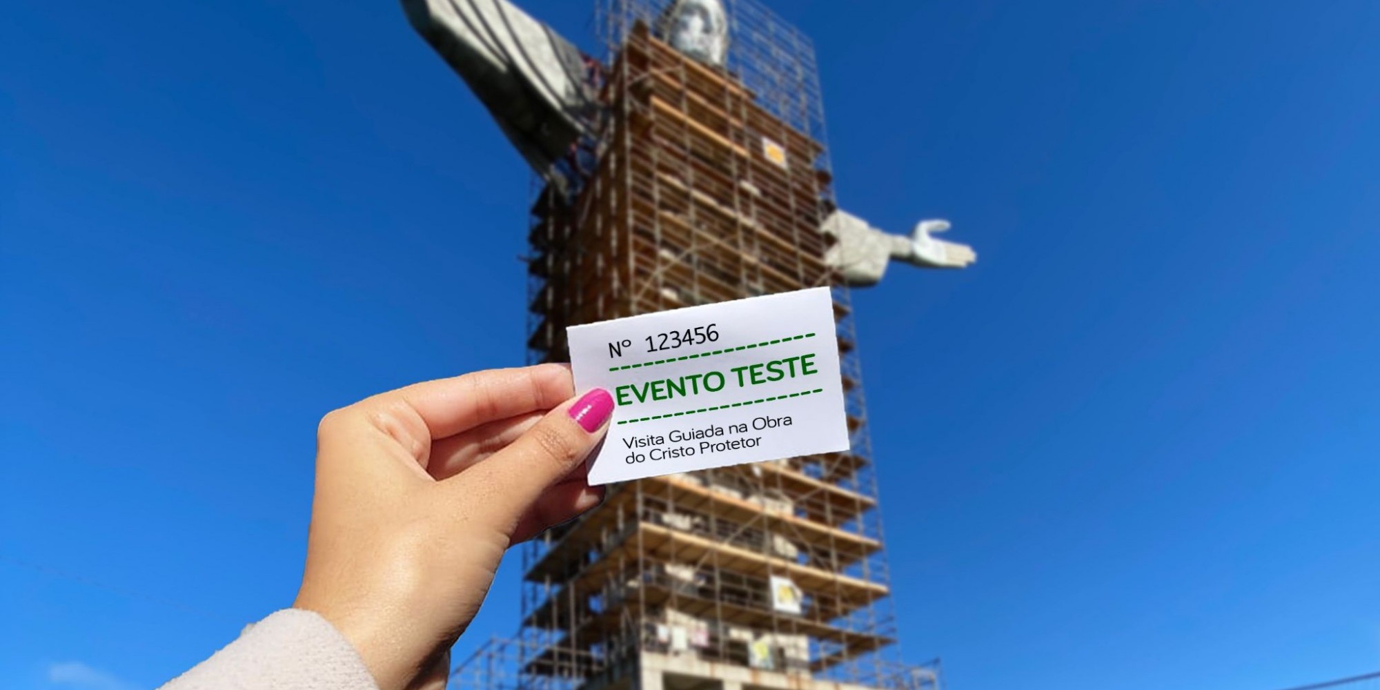 Visitas guiadas ao Cristo Protetor seguem nos dois próximos finais de semana 